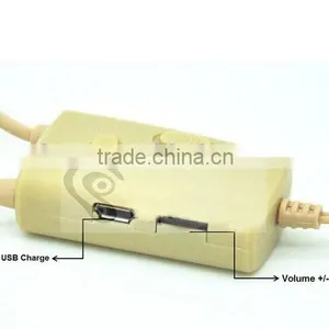 3 Watt Amplified Induction Earpiece Neck Loop Wireless Micro Nano Spy Earpiece thumbnail-4