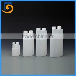 Free Sample!!!twin Neck Double Neck Plastic Dosing Bottle 100ml 500ml 1000ml thumbnail-1