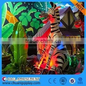 Jungle Safari for Amusement Park, Popular Amusement Rides, Shooting Car, Track Rides thumbnail-2