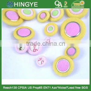 Two Layer Fabric Covered Button For Coats --- F1550 thumbnail-1