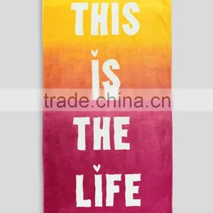 Wholesaler Cotton Custom Fringe Beach Towel thumbnail-4