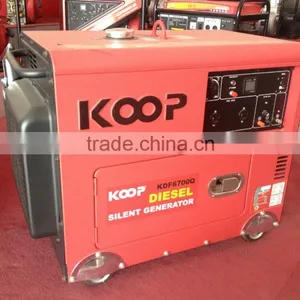 50HZ 5kva 5kw Portable Silent Diesel Generator thumbnail-1