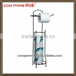 Powder Coated Metal Wire Toilet Tissue Holder thumbnail-1
