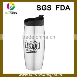 Double Wall Stainless Steel Thermos Mug thumbnail-1
