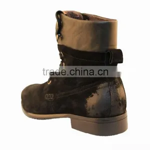 2015 High-grade High Cut Full Genuine Leather Men Shoes for Walking thumbnail-4