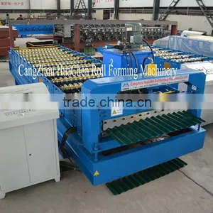 Fully Automatic Corrugated Metal Roof Sheet Making Machine thumbnail-1