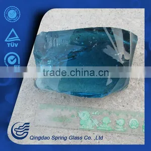 Colourful Landscaping Glass Rocks 6-12cm thumbnail-5