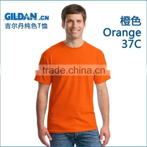 Plain Men's t Shirt - Trendy Quality 100% Cotton Crew Scoop Neck Tee For Men Assorted Color thumbnail-5