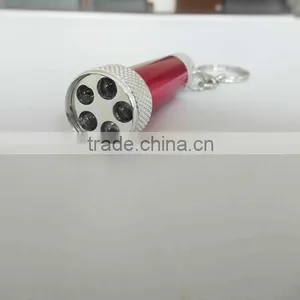 Aluminium Led Mini Flashlight Led Torch Keyring, Chinese Led Flashlight Keychain, Cheap Keychain Led Flashlight Wholesale Supplier's Choice thumbnail-3