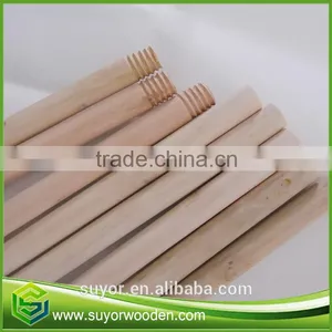 Wood Polish Natural Round Broom Holder thumbnail-2