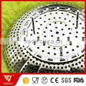 Wide-used Durable Kitchen Accessories SS201 Steaming Tray Fruit Bowl thumbnail-6