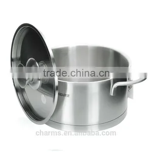 2016 High Quality Stainless Steel Cookware Set With Induction Bottom& Stainless Steel Food Steamer With Steel Lid thumbnail-3