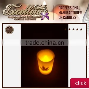 Remote LED Candles in Round Mouth Flameless Candles With Remote thumbnail-2