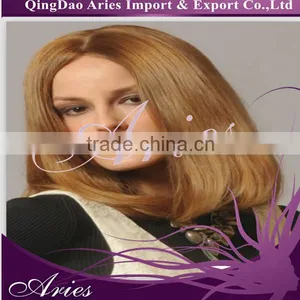 Top Quality European Virgin Hair Silk Top/Skin Top Wholesale Jewish Wig/Kosher Wig thumbnail-1