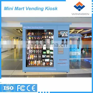 Smart Front Lift System Drinks and Snacks Vending Kiosk thumbnail-4