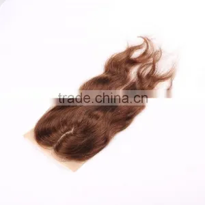 TOP 7A Virgin Peruvian Lace Closure Body Wave Free Middle Part Human Hair Closure Peruvian Body Wave Lace Closure Bleached Knots thumbnail-5