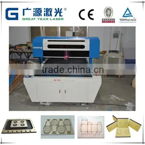 300W RECI Laser Tube CO2 Laser Die Board Cutting Machine thumbnail-1