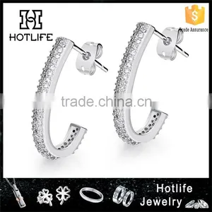 2016 Simple Gold Plated Gold Earings Designs for Women thumbnail-1