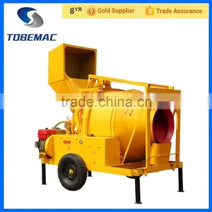 2015 TOBEMAC Self-loading Concrete Mixer With Lifting Ladder JZC350 DHL Quality Choice thumbnail-2