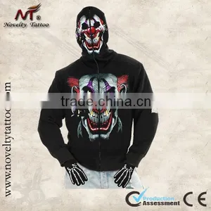 HM-100221 Black Hoodies Coat Men thumbnail-1