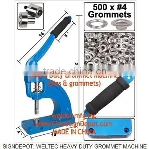 Weldon Manual Eyelet Puncher for Metal Eyelets and Grommets ad Banner Making Tools thumbnail-2