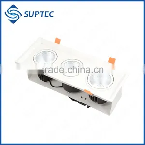 Three Head COB LED Grille Downlight thumbnail-1