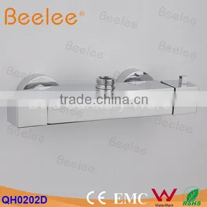 Wall Mounted Square Temperature Controller Thermostatic Shower Faucet Mixer Tap thumbnail-1