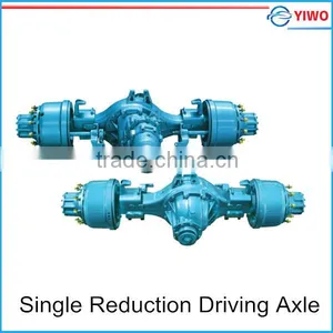 13 Ton Single Reduction Middle and Heavy Duty Truck Tandem Drive Axle for Highway Vehicle and Engineering Vehicle thumbnail-1