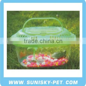 Transparent Plastic Pet Carrier thumbnail-1