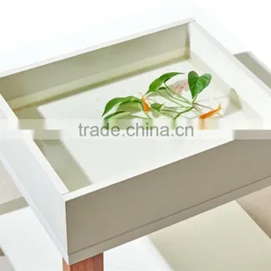 Wooden Mordern White High Glossy Shining Shoe Cabinet/shoe Rack thumbnail-3