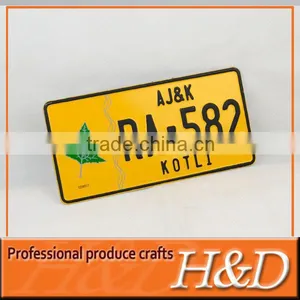 Custom Size Reflective Aluminum License Plate thumbnail-1