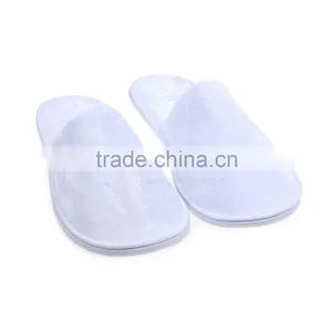 EVA Sole White Velour Hotel Slipper thumbnail-2
