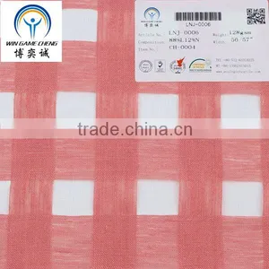 Linen and Nylon Yarn Dyed Fabric thumbnail-1