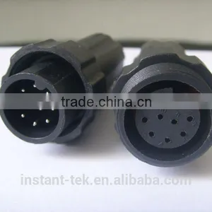 M22 4pin Waterproof Plug and Socket thumbnail-1