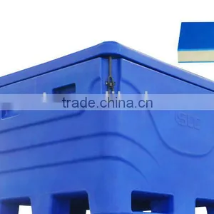 Plastic Insulated Fish Bins, Rotomold Fish Bins,fish Tub, Fish Container thumbnail-1