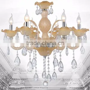 Hot Sale Crystal Chandelier Pendant Light Decoration Light Wedding Decoration Light With 6 Light thumbnail-1