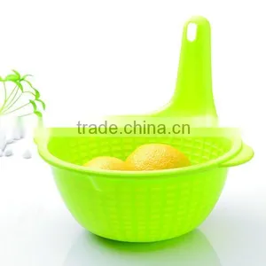 High Grade Suit of Plastic Storage and Package Collapsible Colander Bowl Strainer thumbnail-6