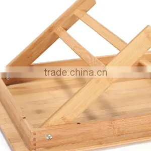2015 New Hot Bamboo Samll Folding Laptop Table on Bed thumbnail-3