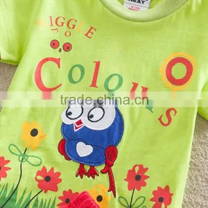 (TK1080) Green 2-6Y Neat Boy Summer Sets Wholesale Casual Sweat Suits for Little Boys thumbnail-3