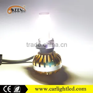 KEEN Universal High Power Led Lamp 12V 40W 9005 Led Headlight Bulb Yellow Case Car Head Light Bulb 3600lm thumbnail-2