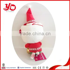 Soft Toy Plush Christmas Man, Custom Plush Soft Toy Christmas Snow Man thumbnail-4