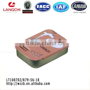 Tin Box With Sliding Lid, Professional Tin Can Manufacturer,custom Printed Tin Box thumbnail-2