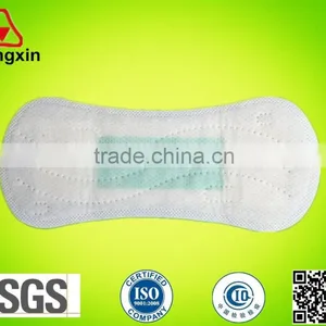 Disposable Ladies Sanitary Napkin for Women Sanitary Towel Manufacturer in China With Cotton Cover thumbnail-3