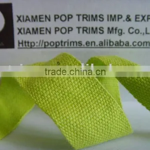 Hot Sale Coloured 100% Cotton Ribbon thumbnail-1