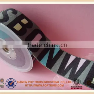 Heat Transfer Printing Elastic Ribbon With Custom Design thumbnail-1