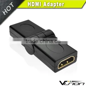Vision Black 270 Degree Rotatable HDMI Adapter Female to Female thumbnail-3