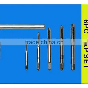 6 Piece Screw Thread Maker Threading Tap Set Small Hand Tap Set thumbnail-4