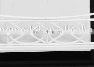 Building Model Materials, Model Bedroom Furniture, Architectural Plastic Model Bed for Scale 1/20 thumbnail-6