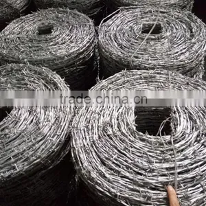 Hot Dipped Galvanized Weight of Barbed Wire Price per Roll/barbed Wire Price thumbnail-6