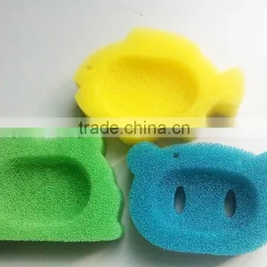 Wholesale Custom Colorful Forg Shape Sponge Box Soap Dish Supplier's Choice thumbnail-3